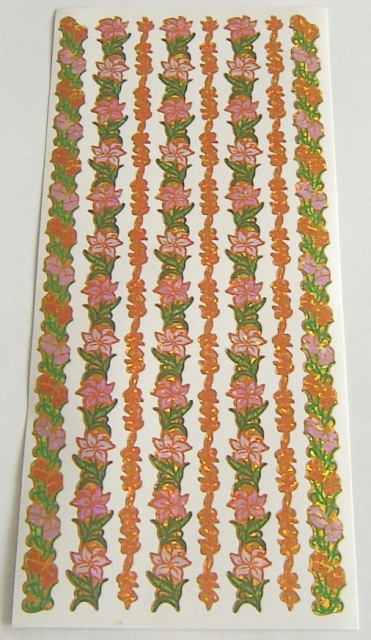Bordüren Blumen