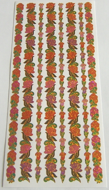Bordüren Blumen