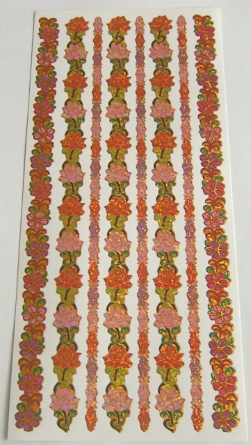 Bordüren Blumen