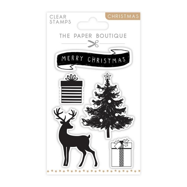 The Paper Boutique Clear Stamps A6 Merry Christmas