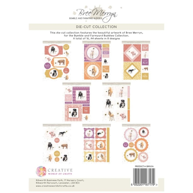 Bree Merryn Bumble & Farmyard Friends Die-Cut Collection