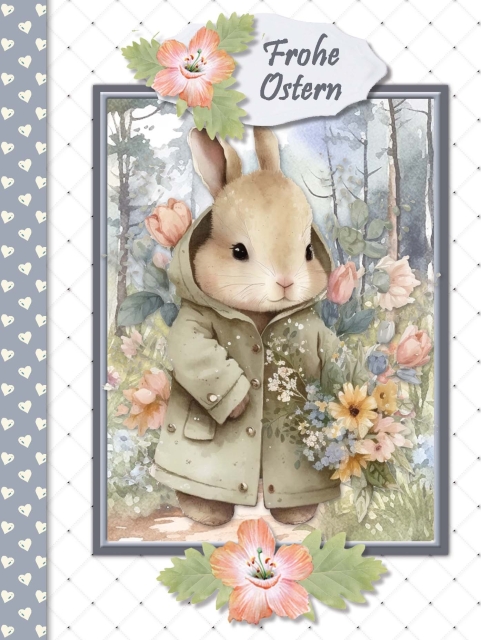 Reddy Cards Buchkarten Osterhäschen