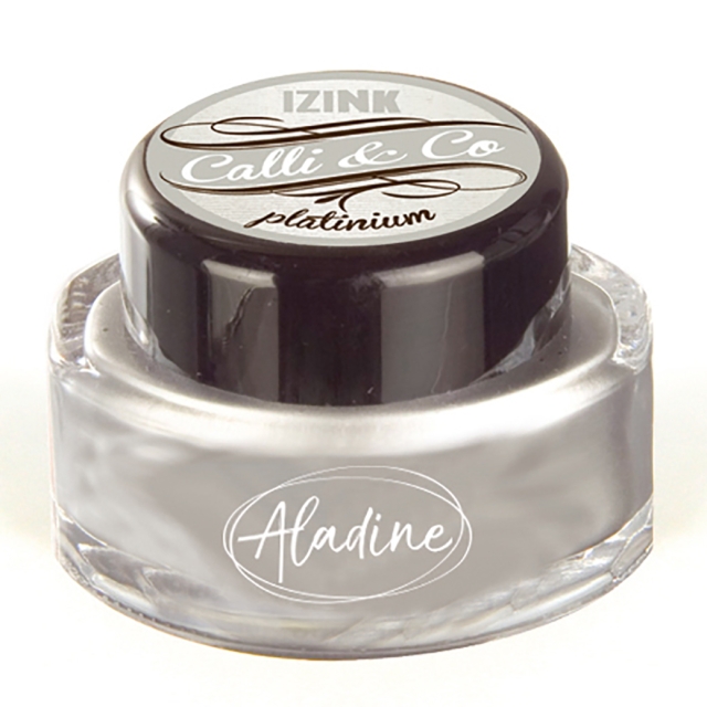 IZINK Calli & Co. Calligraphie Tinte 15 ml platinium