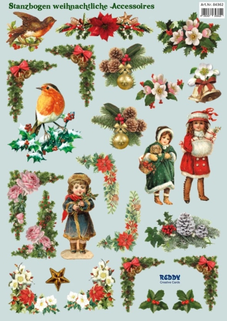 Reddy Cards Stanzbogen Weihnachten 2