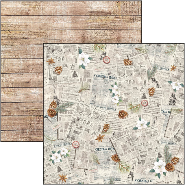 Ciao Bella Paper Pad 8 x 8 Inch Christmas Vibes