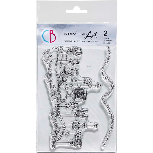 Ciao Bella Clear Stamp Set Let's Decorate
