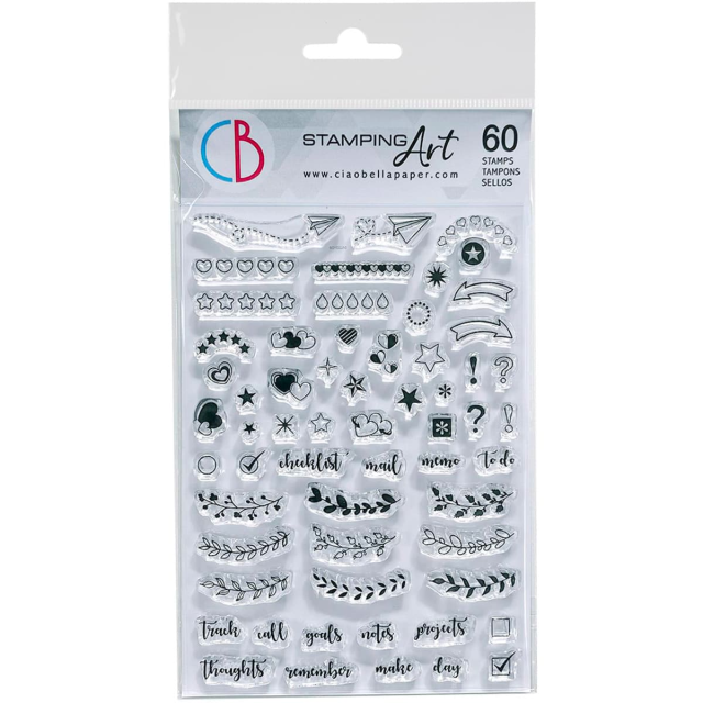 Ciao Bella Stamp Set Stempelset BuJo Planner