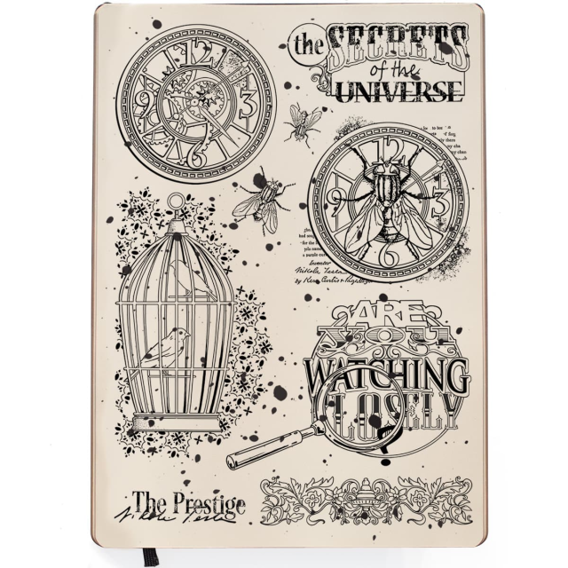 Ciao Bella Clear Stamp Set Transparente Stempel Are You Watching Closely?