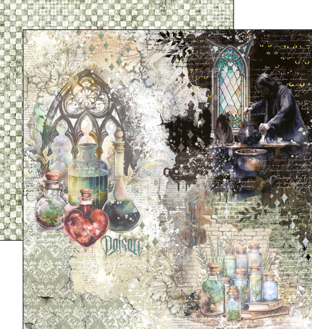 Ciao Bella 8 x 8 Inch Paper Pad Wizard Academy