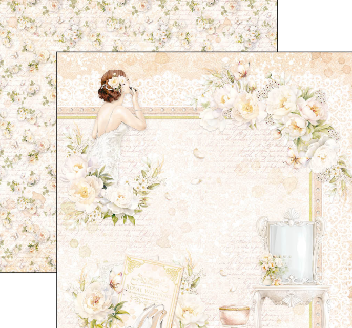 Ciao Bella 8 x 8 Inch Paper Pad Always & Forever