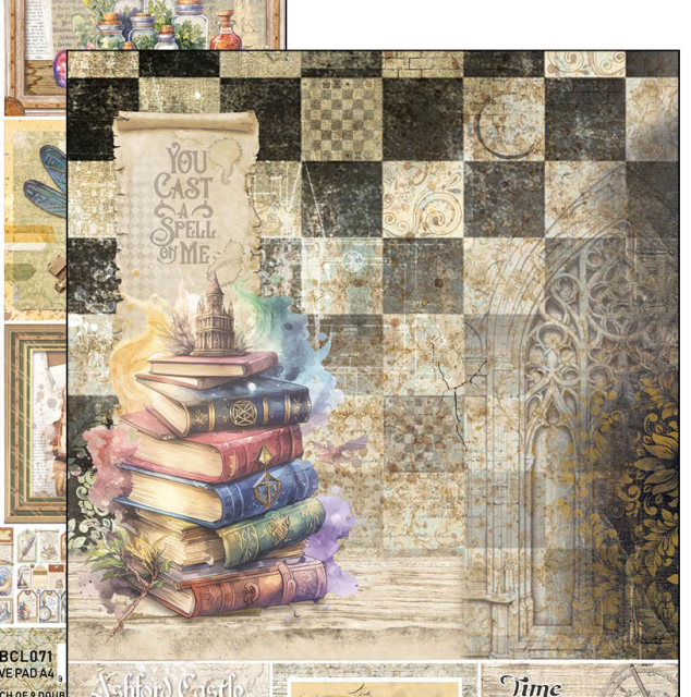 Ciao Bellla Creative Pad A4 Wizard Academy