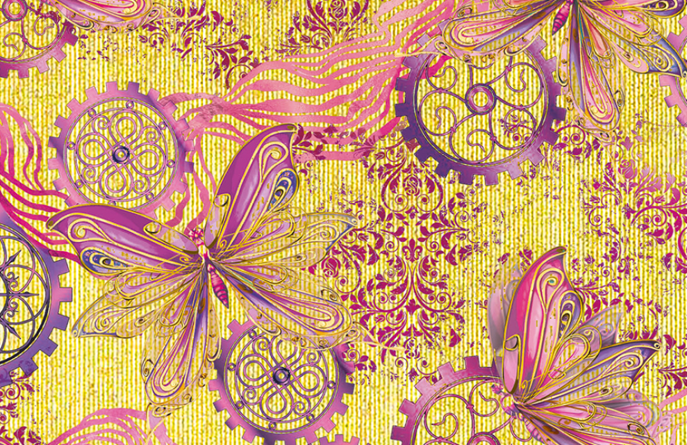 Ciao Bella 6 x 6 Inch Deluxe Ethereal Gold Paper