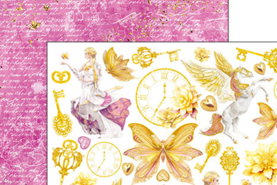 Ciao Bella 8 x 8 Inch Paper Pad Ethereal