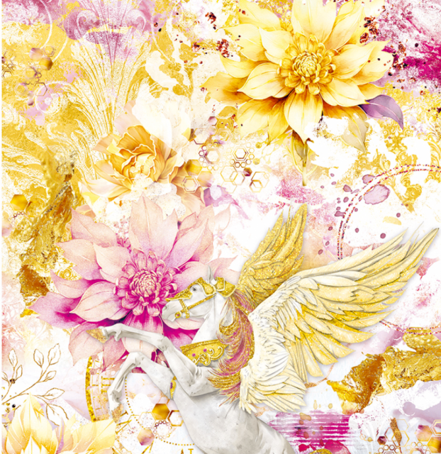 Ciao Bella Reispapier Rice Paper A4 Radiant Pegasus