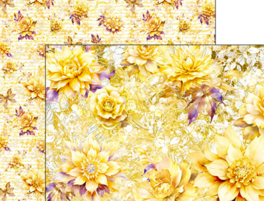 Ciao Bella 12 x 12 Inch Patterns Pad Ethereal