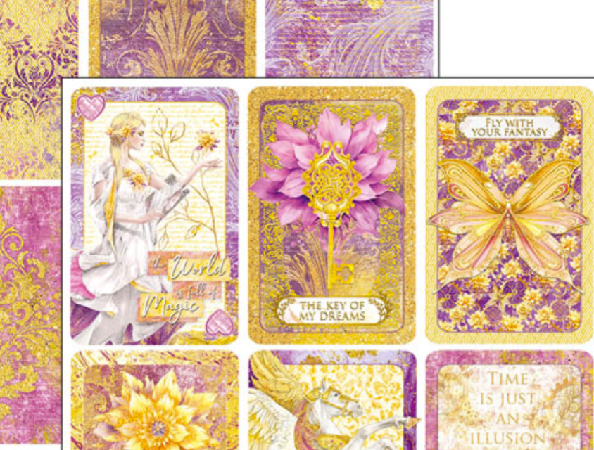 Ciao Bella 12 x 12 Inch Patterns Pad Ethereal