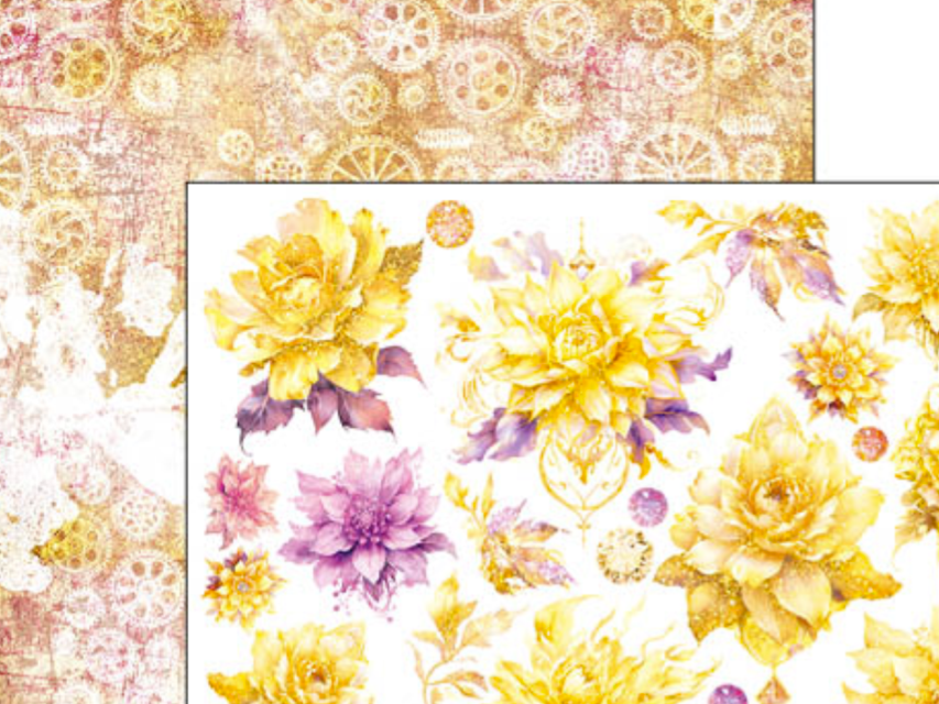 Ciao Bella 12 x 12 Inch Patterns Pad Ethereal