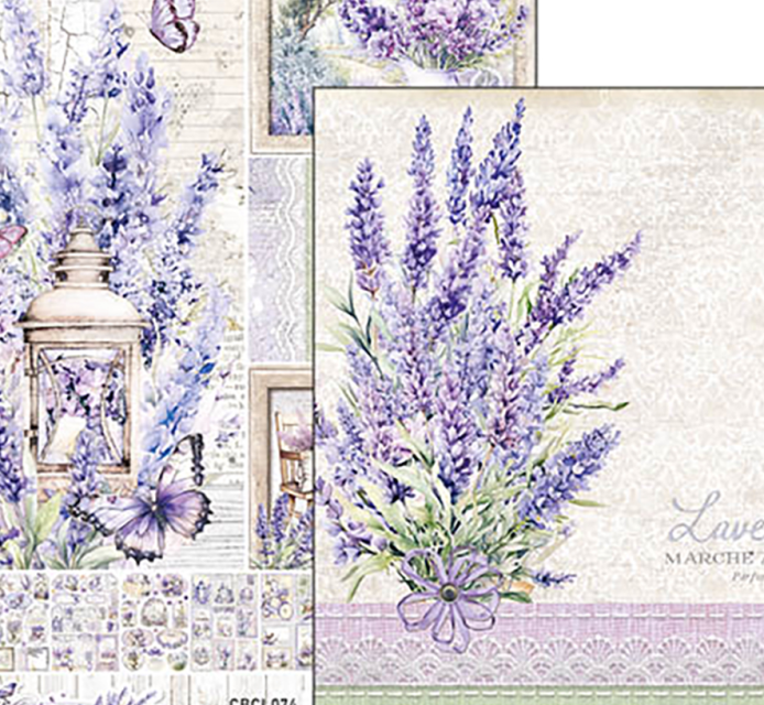 Ciao Bella Creative Pad A4 Morning in Provence