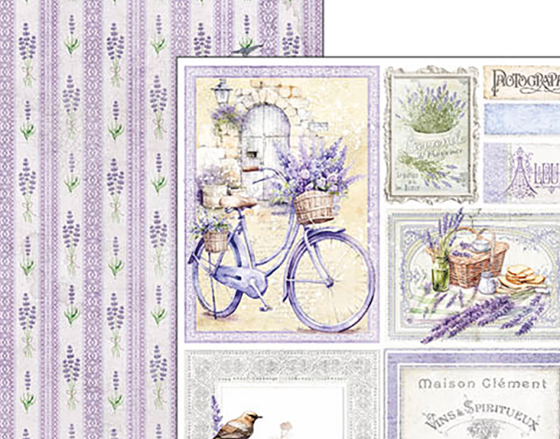 Ciao Bella Creative Pad A4 Morning in Provence