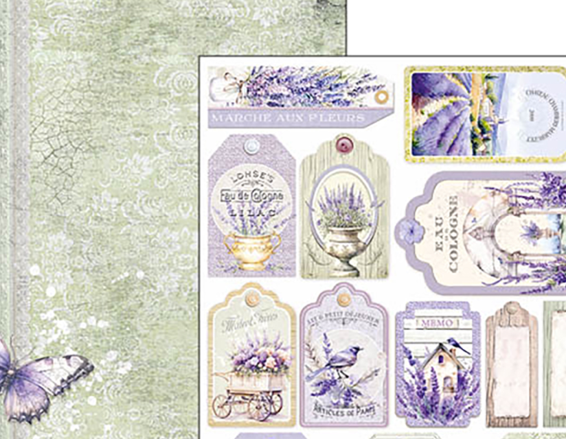 Ciao Bella Creative Pad A4 Morning in Provence