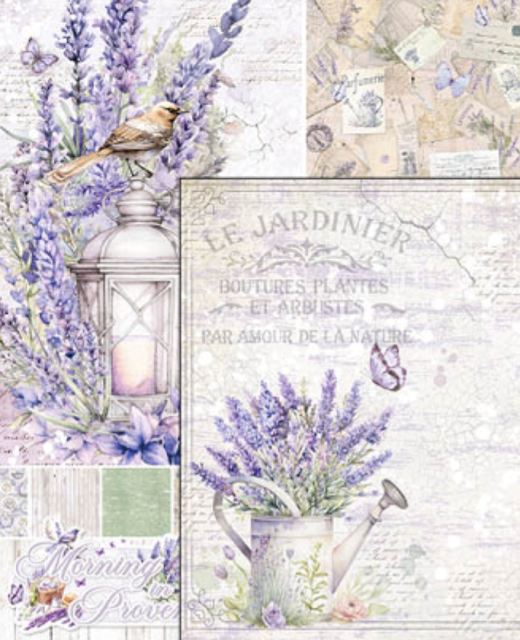 Ciao Bella 12 x 12 Inch Patterns Pad Morning in Provence