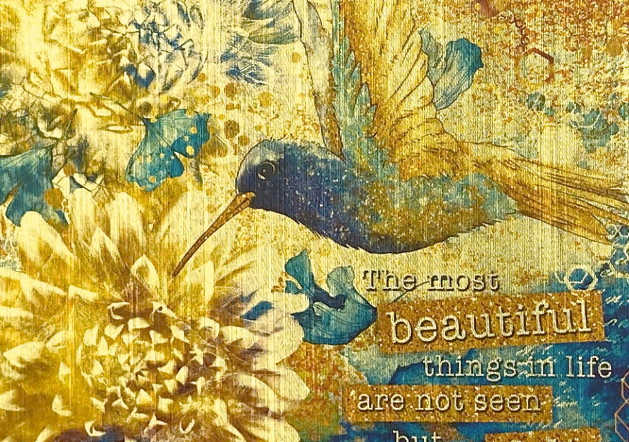 Ciao Bella 6 x 6 Inch Deluxe Paper Gold Indigo