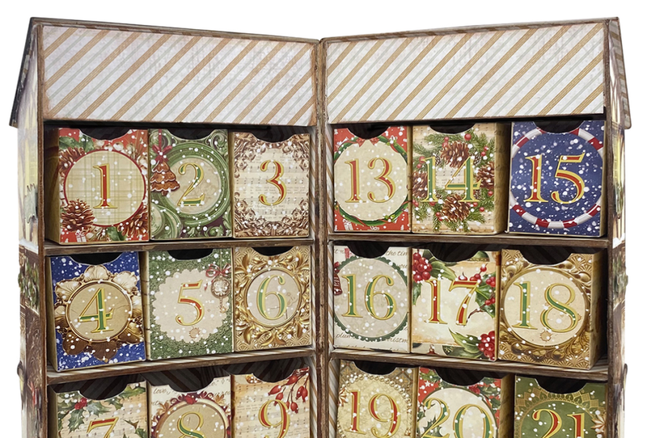 Ciao Bella Kit Advent Calender Bastelset für einen Adventskalender