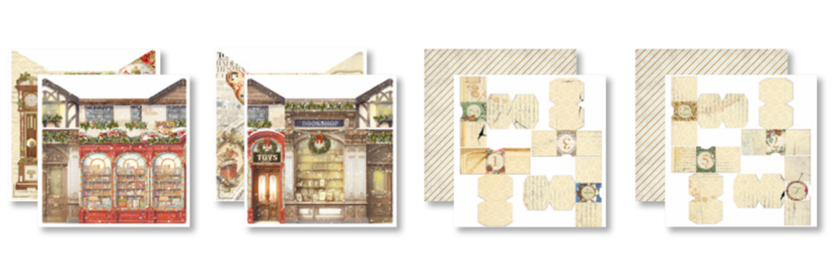 Ciao Bella Kit Advent Calender Bastelset für einen Adventskalender