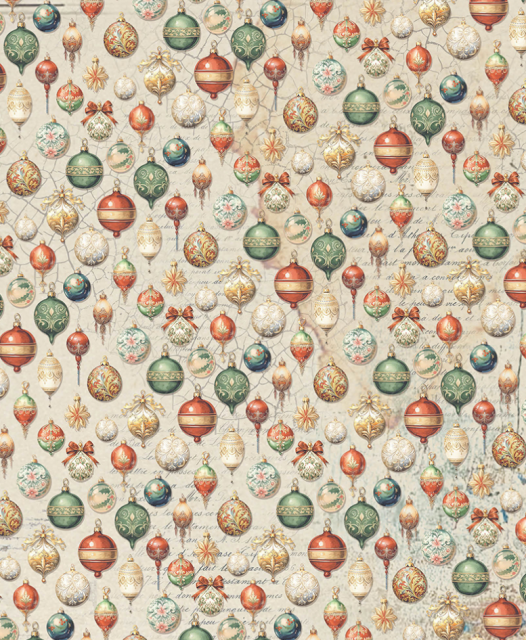 Ciao Bella Reispapier Rice Paper A5 Set aus 8 einzelnen Papieren Christmas Vibes