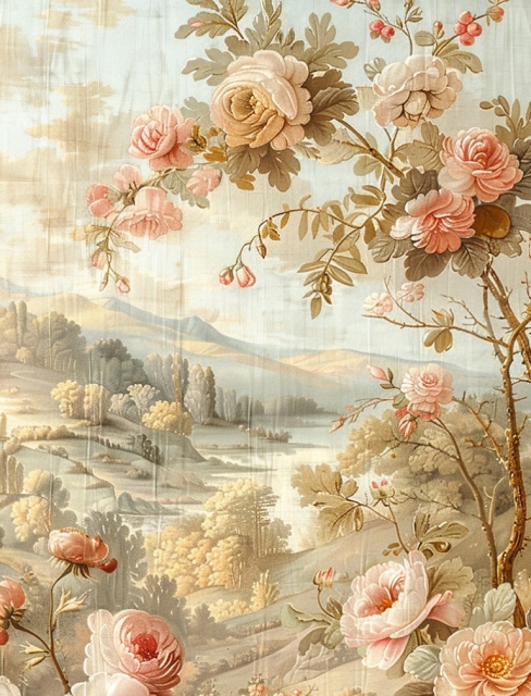 Ciao Bella Tissue Paper A4 Mix 18th Century