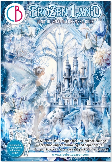 Ciao Bella Paper Ephemera Book A4 Frozen Land