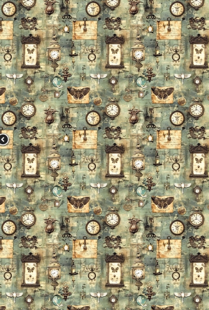 Ciao Bella Paper Rice Paper Reispapier A4 Mixed Cabinet of Curiosities