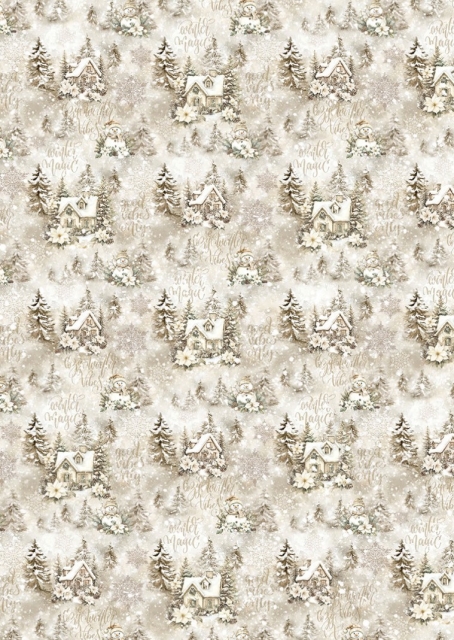 Ciao Bella Paper Rice Paper Reispapier A5 Mixed Winter Season