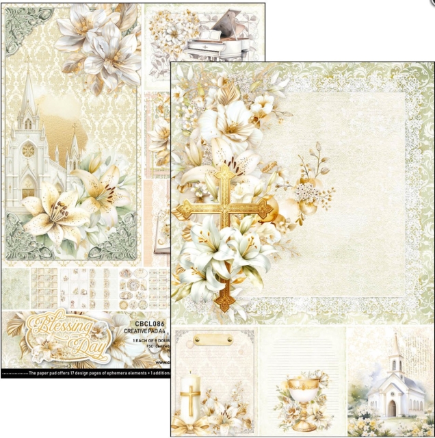 Ciao Bella Paper Creative Pad A4 Blessing Day