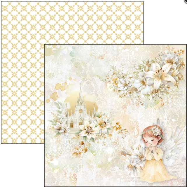 Ciao Bella Paper 12 x 12 Inch Paper Pad Blessing Day
