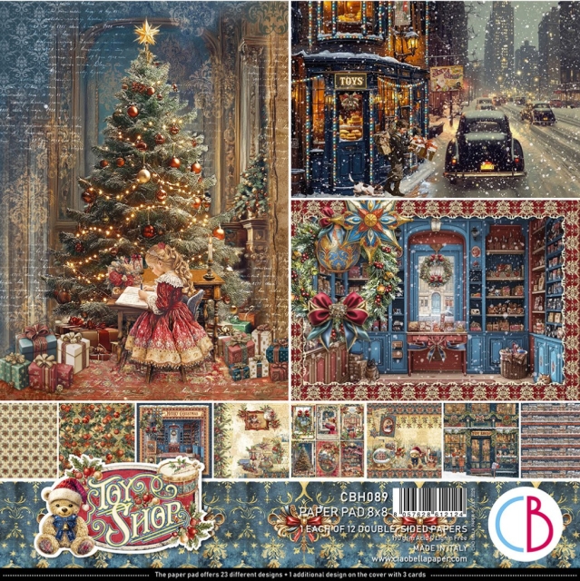 Ciao Bella Paper 8 x 8 Inch Pad Toy Shop