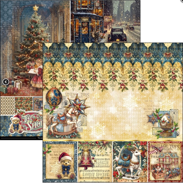 Ciao Bella Paper 8 x 8 Inch Pad Toy Shop