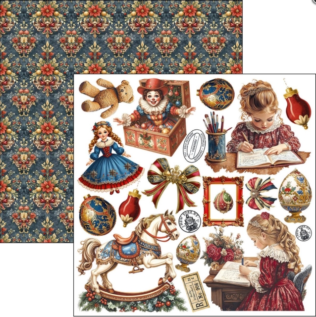 Ciao Bella Paper 6 x 6 Inch Fussy Cut Pad Toy Shop