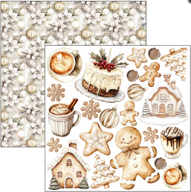 Ciao Bella Paper 6 x 6 Inch Fussy Cut Pad Winter Season