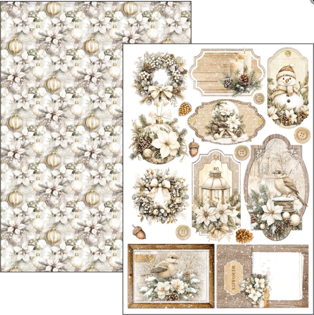 Ciao Bella Paper Creative Pad A4 Winter Tales