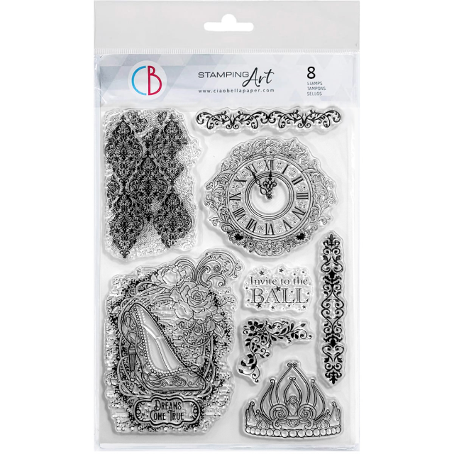 Ciao Bella Paper Clear Stamp Set 6 x 8 Inch Dream Come True