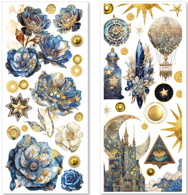 Ciao Bella Paper Art Stickers Celestial