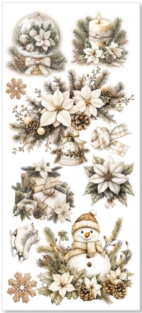 Ciao Bella Paper Art Stickers Winter Season