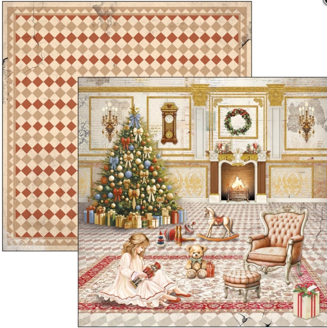 Ciao Bella Paper 12 x 12 Inch Paper Pad The Nutcracker