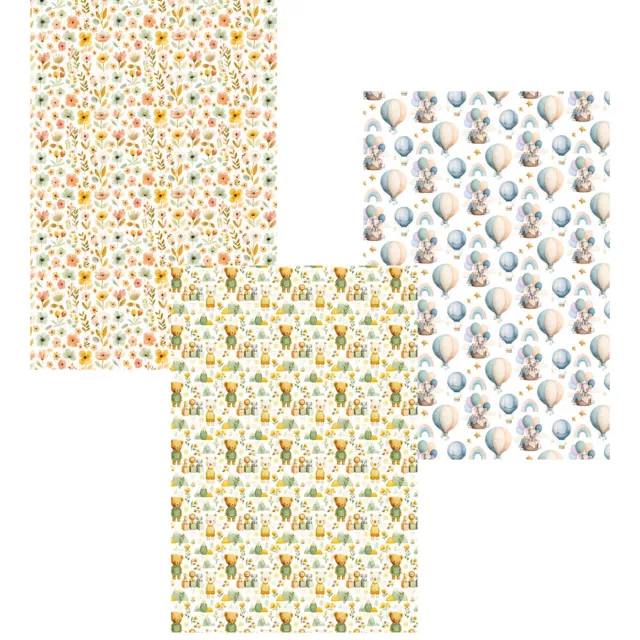 Ciao Bella Paper Lunibloom A4 Deluxe  Paper Pearl and Vellum Dual Pack Mixed