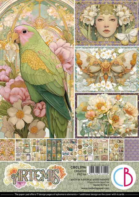 Ciao Bella Paper Creative Pad A4 Artemis