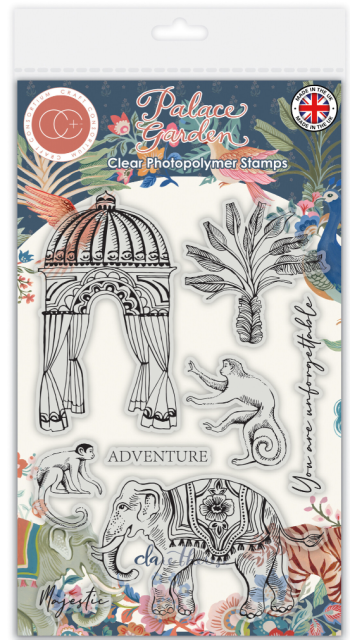 Craft Consortium Clear Stamps Palace Garden Majestic