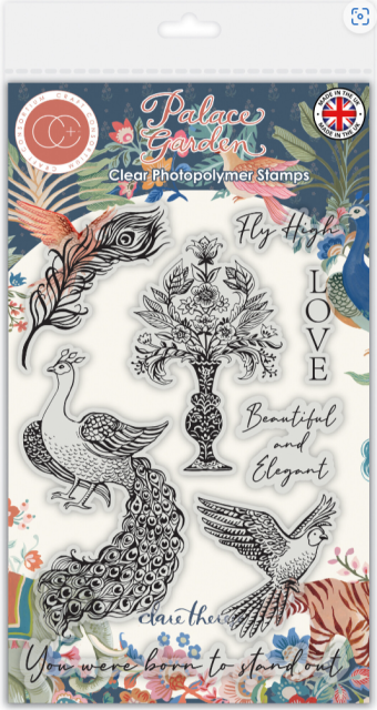 Craft Consortium Clear Stamps Palace Garden Fly