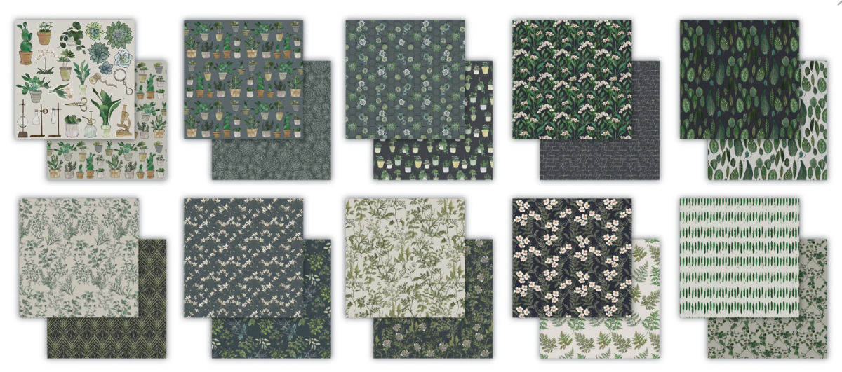 Craft Consortium 12 x 12 Inch Pad Botany Boutique