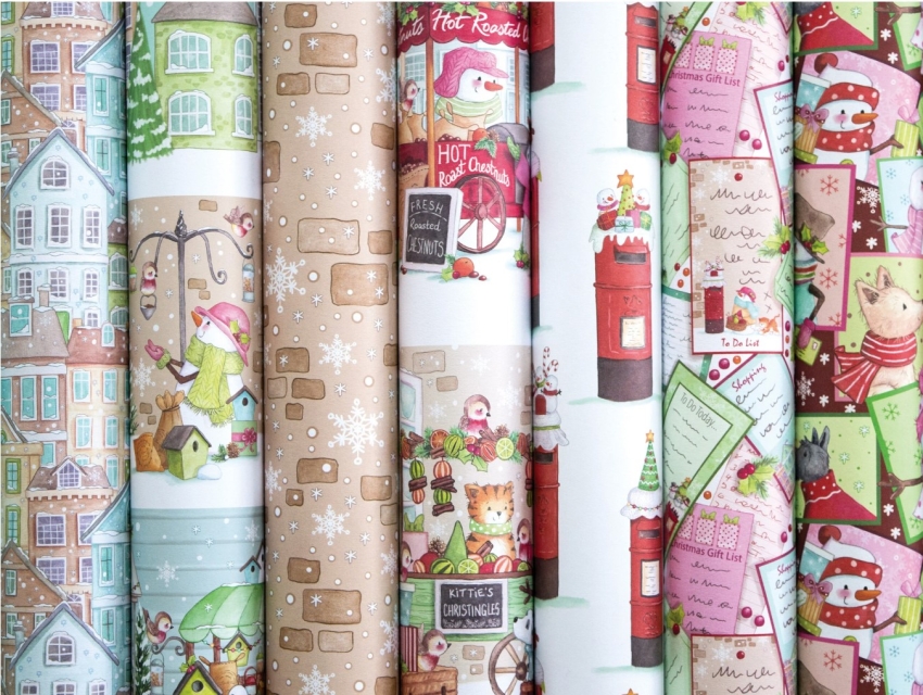 Craft Consortium 12 x 12 Inch Paper Pad Christmas Market